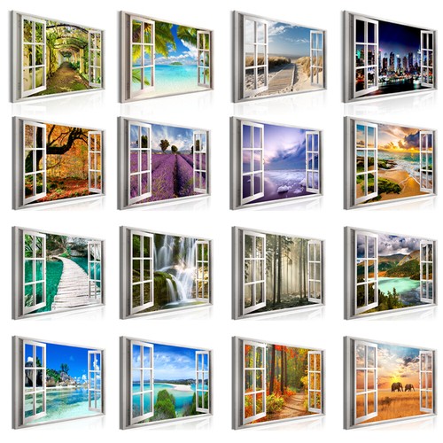 Finta fenster leinwandbild tnt - fenster,